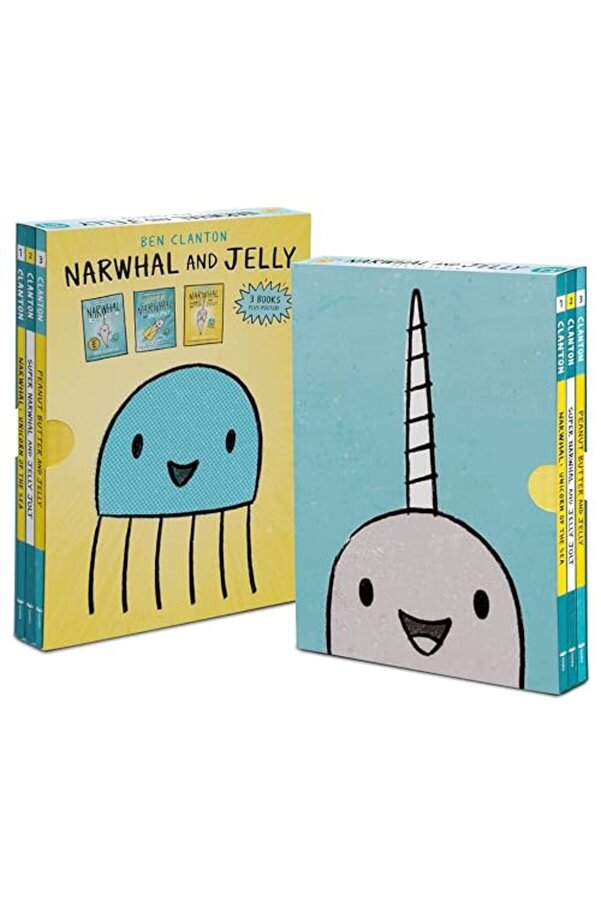TUNDRA BOOKS-Narwhal And Jelly Box Set Books 1 2 3 And Poster 1