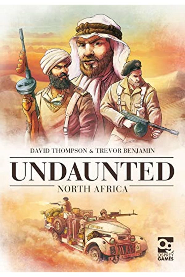 Osprey Games-Undaunted North Africa Sequel To The Board Game Geek Awardwinning Wwii Deckbuilding Game 1