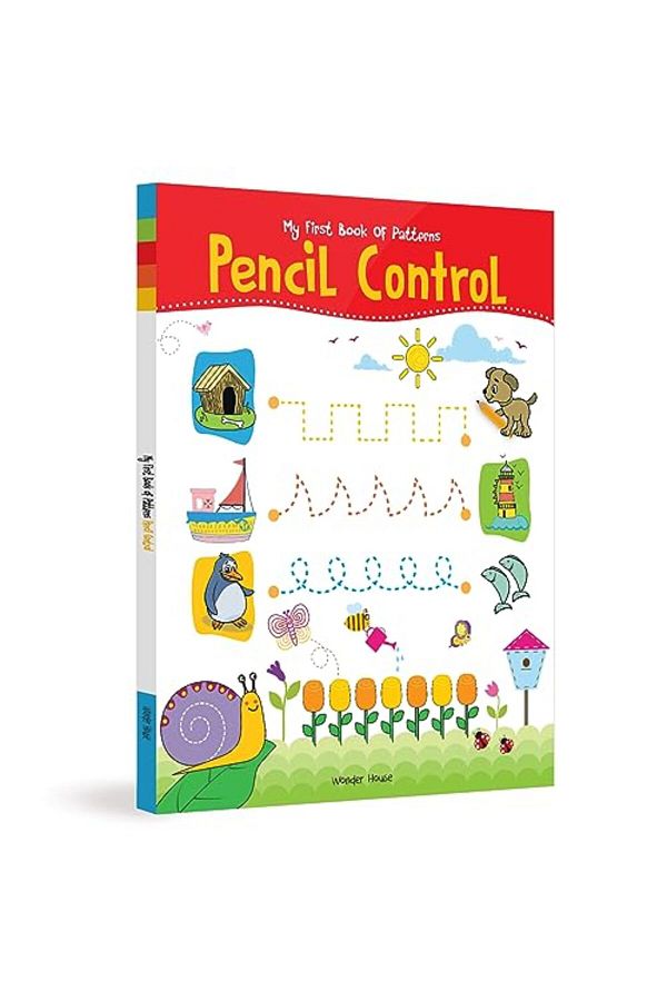 Wonder House Books-My First Book Of Patterns Pencil Control Patterns Practice Book For Kids Pattern Writing 1