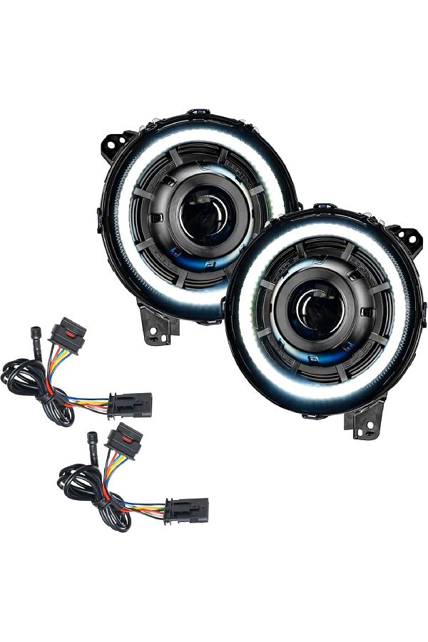 oracle-Jeep Wrangler JL & Gladiator JT 18-24 Oculus Bi-LED Projector Headlights, Switchback 1