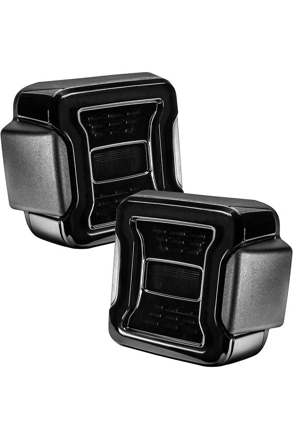 oracle-Jeep Wrangler JL 18-24 Black Series LED Tail Lights 1