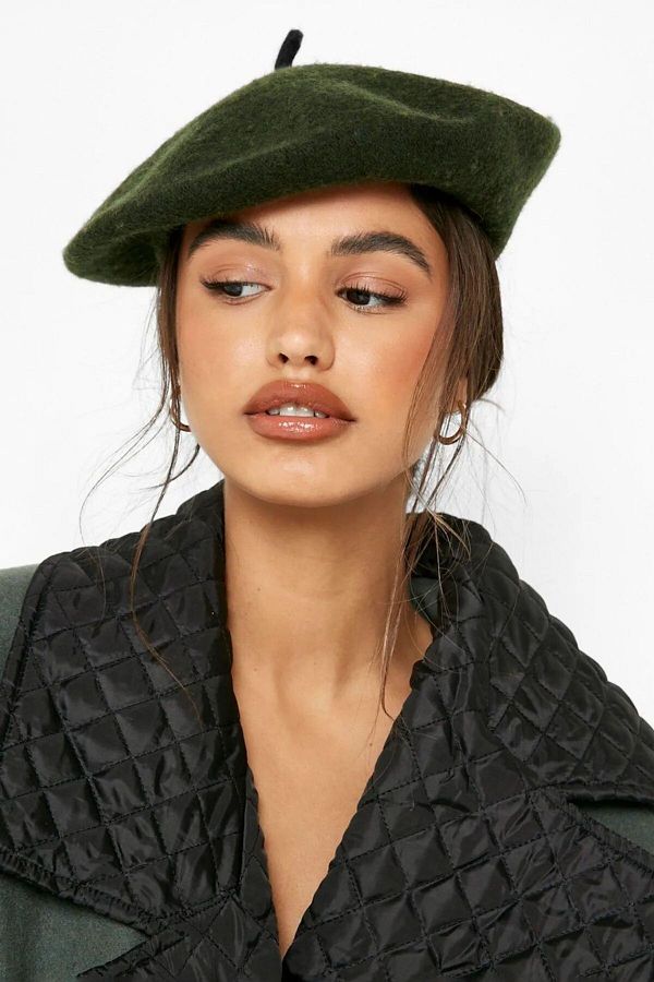 Mathilda Aksesuar-French Painter Austrian Wool Felt Beret 1