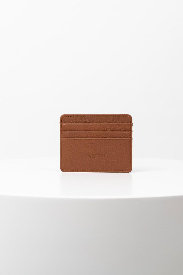 BAYDERİ-Catsby Genuine Leather Card Holder 1