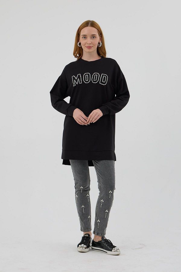 Moodbasic-Mm21.0302 Moodbasic Stone Mood Tunic 1