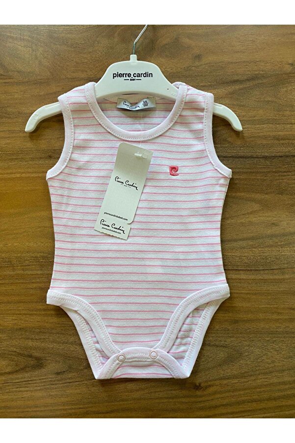 Pierre Cardin Kolsuz Desenli Çıtçıtlı Bebek Body