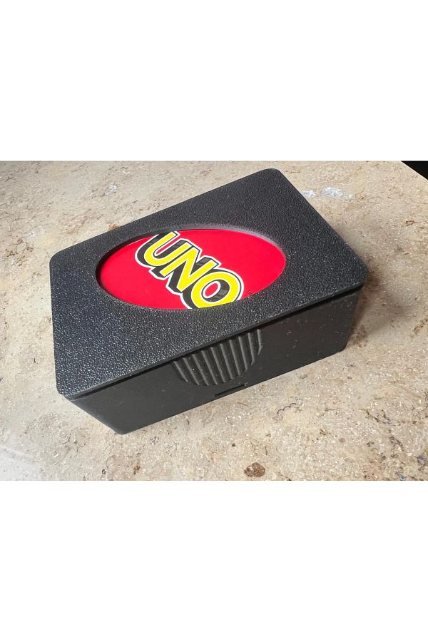 Bismuth-Uno Card Compatible Storage Box - Compact and Portable Design for Uno Game Card 1