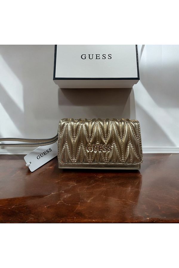 Guess-Kirkwall Slg Gold Wallet 1