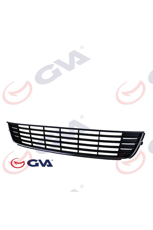 GVA-2011-2015 Nickel Plated Middle Grill Caddy - Front Bumper 1