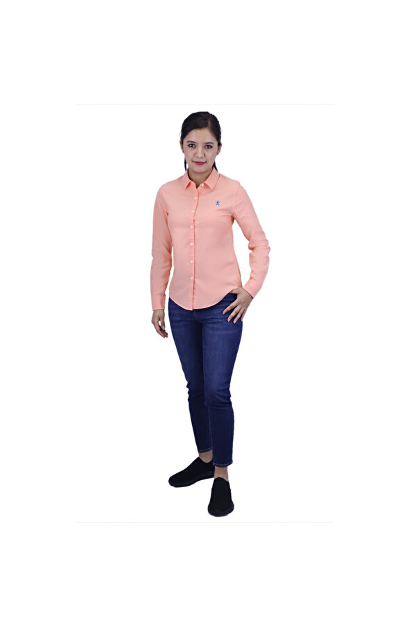 Giordano Women's Oxford Shirt- Trendyol