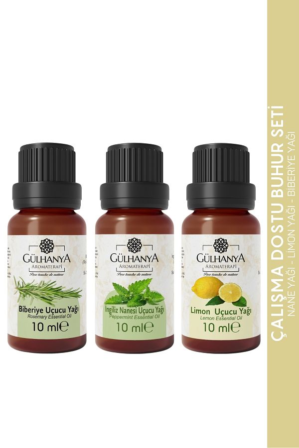 Gülhanya Aromaterapi-Working Friendly Frankincense Set 1