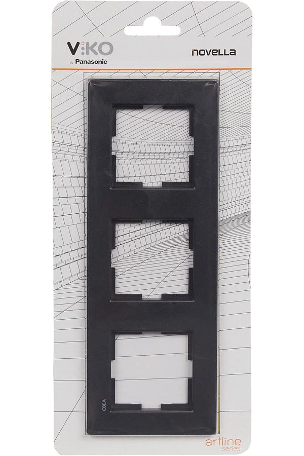 STOREMAX-Jvnnshop Novella Black Triple Frame 646268 1