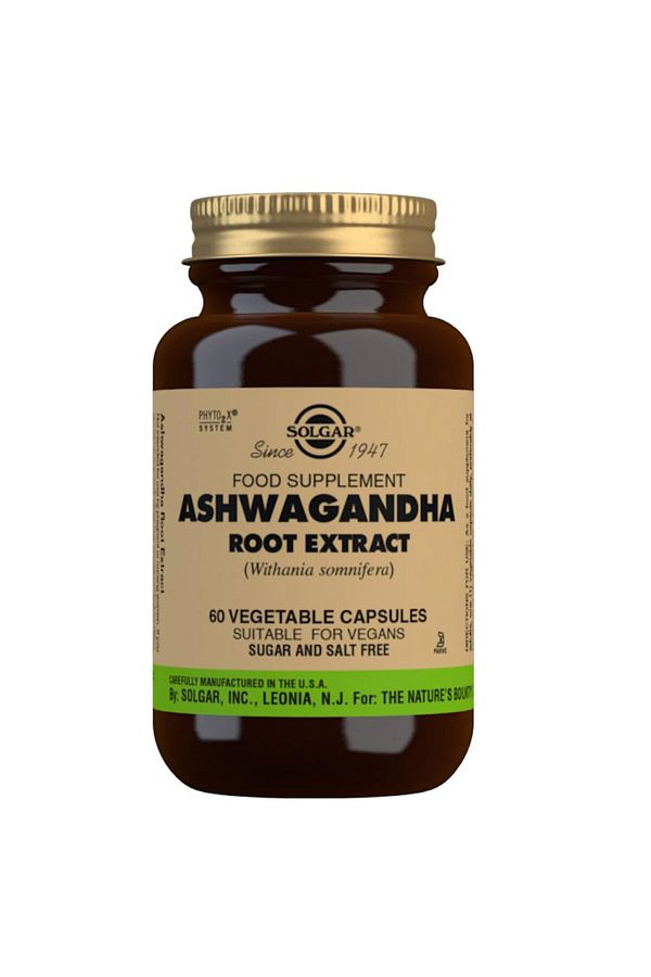 Solgar-Ashwagandha Root Extract Veg Cap 60S 1