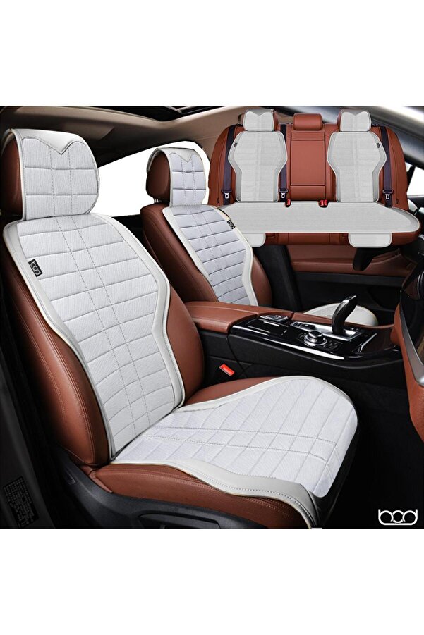 Bod Taytüyü Derili Oto Koltuk Koruyucu Kılıf Gediz Serisi Ön Arka Set