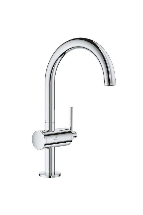 Grohe-صنبور حوض أتريو بجهاز تحكم عن بعد 1/2 بوصة مقاس L - 24362000 1