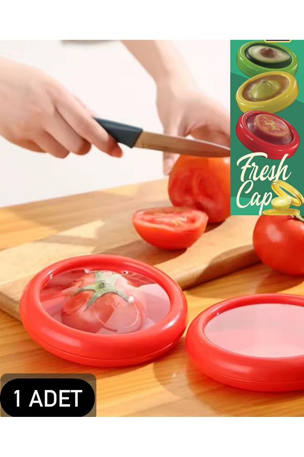 Bayev-Reusable 1Pc Onion Fruit Vegetable Lemon Fresh Container That Preserves Freshness 1