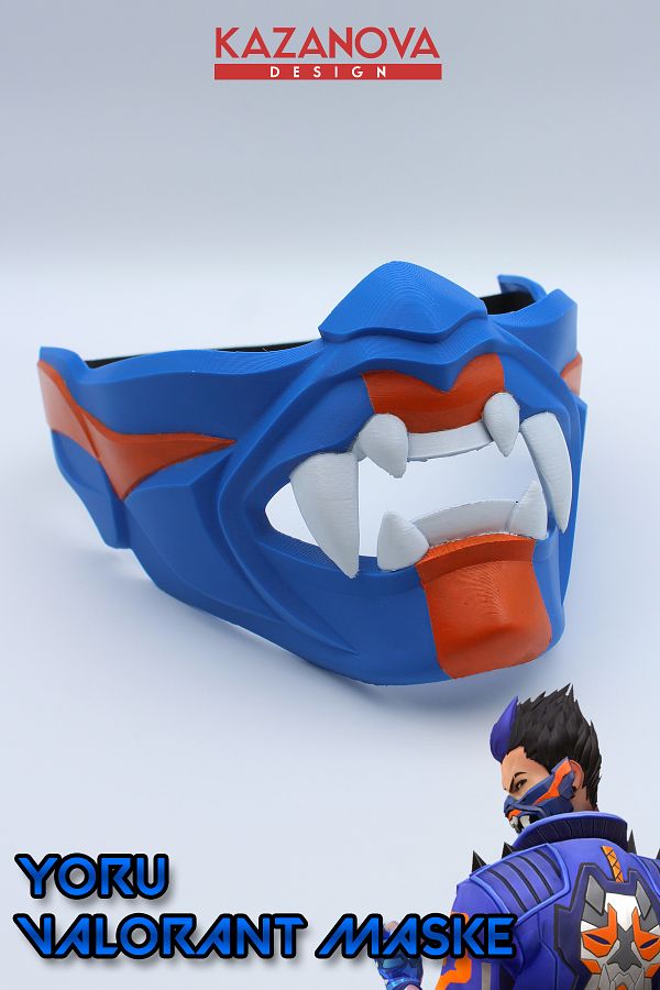 Kazanova Design-Valorant Yoru Mask 1