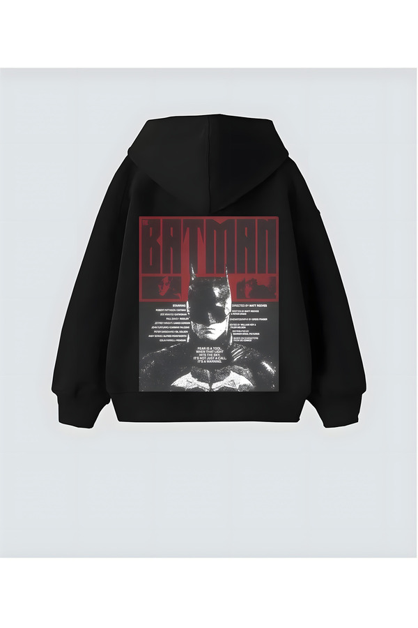 Aesthia The Batman Design Hooded Unisex Sweatshit Hoodie