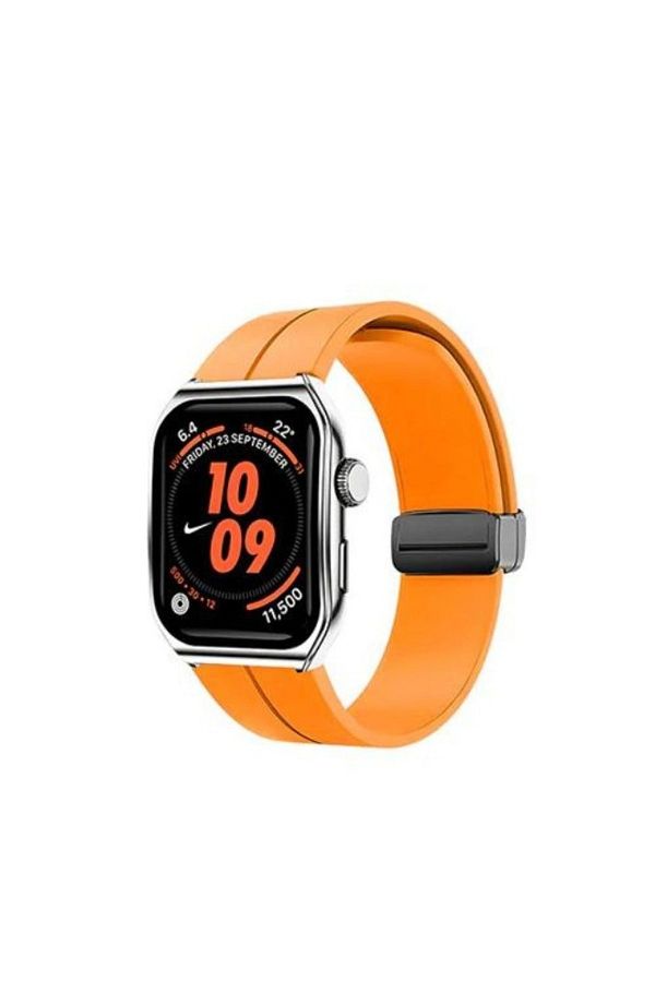 Icruze-Pronto Flex Bluetooth 5.0 Smartwatch with 2.01" HD Display, Bluetooth Calling - Orange 1