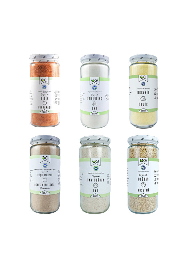 OG natural Organik Sertifikalı Bebek Ek Gıda Hazırlama Seti +8 AY