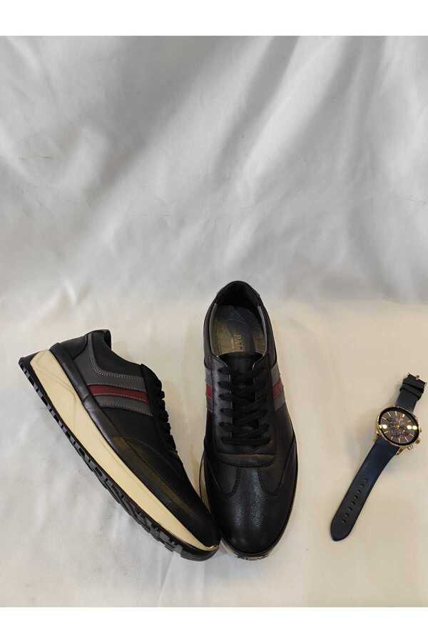 Develi-Male Genuine Leather Lace-Up Classic Sports 1