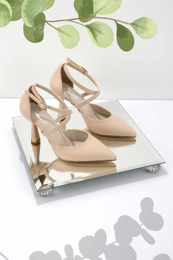 Bambi-Zece pantofi clasici cu toc pentru femei K 01992001509 1