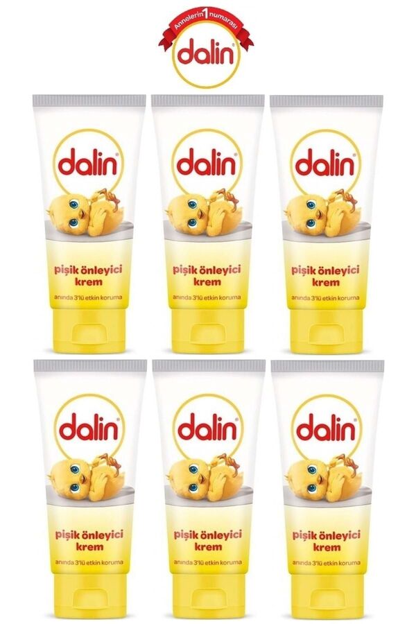 Dalin Pişik Kremi 6 x 100 ML