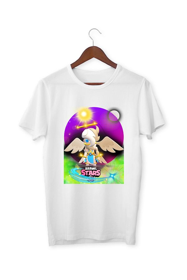 ALPŞAN TİCARET-Brawl Stars Edgar Lightbearer Character T-Shirt - Kids & Adult T-Shirt 1
