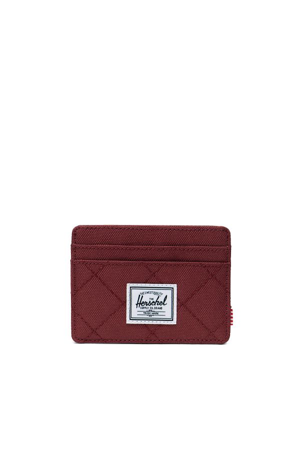 Herschel Supply Co.-Herschel Charlie Rfid - Cherry Wallet with Protected Multi-Card Compartments 1