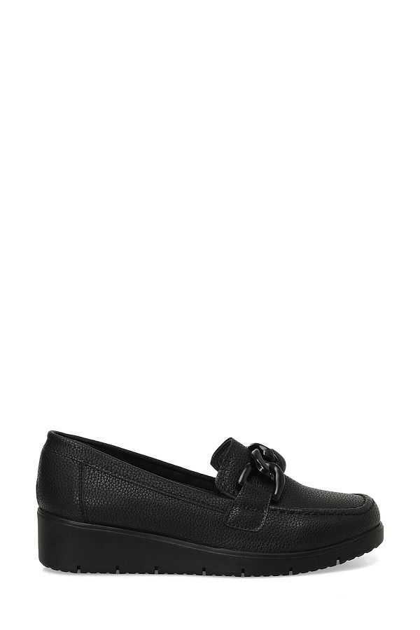 Polaris-4F166552.Z4PR Μαύρο γυναικείο loafer A10187931109010 1