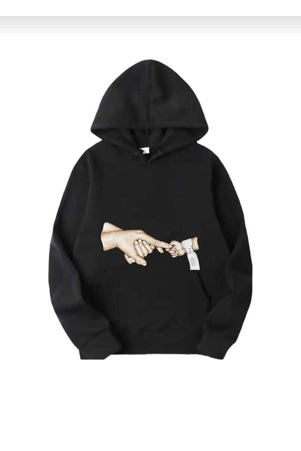 BUY CENTER-Pregnant Sweatshirt - Printed Hoodie 1