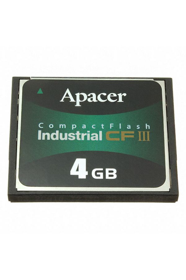 Apacer-4Gb Compact Flash Cf Iii Industrial - Wide Temperature Support Memory Card 1