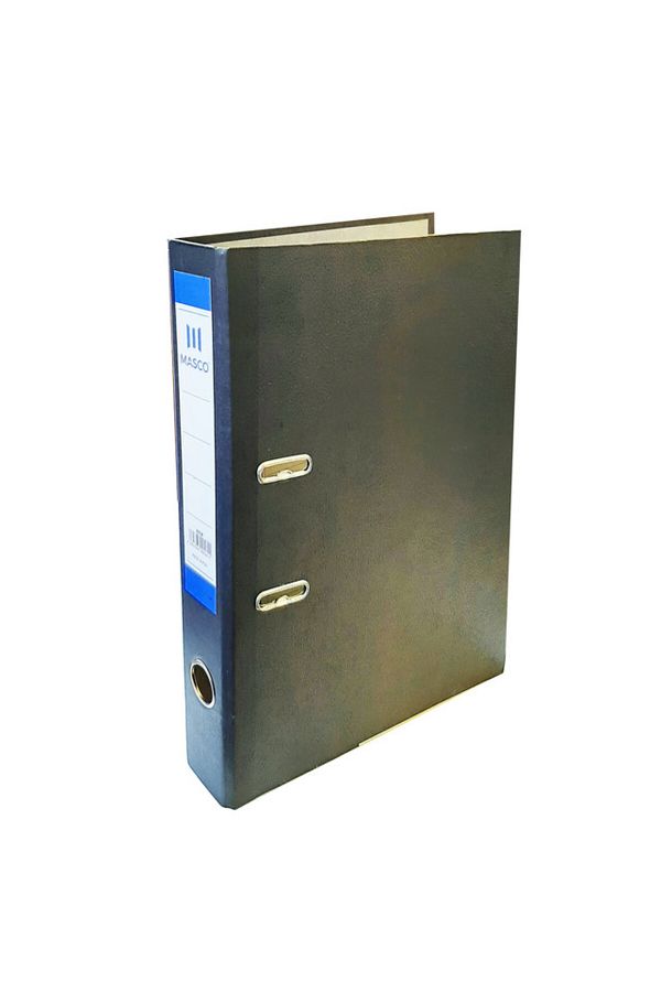 MASCO-2-Ring A4 Size Box Folder File, Black 1