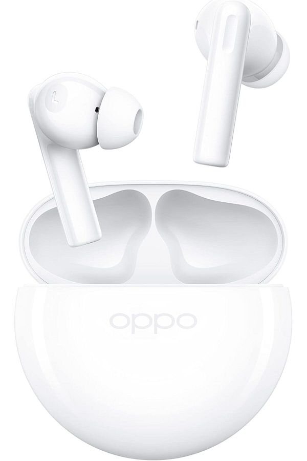 OPPO-Enco Buds2 Wireless Headphone,Up to 28 Hours of Listening Time,Noise cancellation, White 1