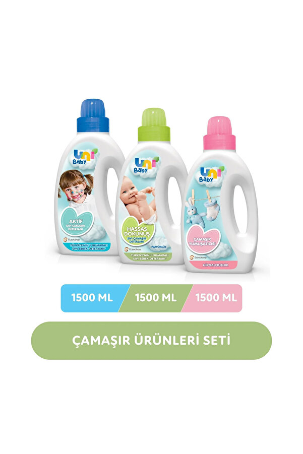 Uni Baby Bebek Çamaşır Deterjanı Seti