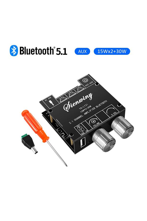 Choice-YS-LT21 Bluetooth Digital Amplifier Board Module 2.1 Stereo Dual Channel 15W+15W+30W With High An... 1