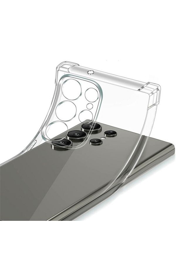 Choice-For Galaxy S21FE Clear Case For Samsung Galaxy S25 S24 S23 S22 S21 Plus Ultra Shockproof Case A54 A3 1