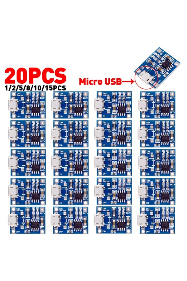 Scheda di ricarica per batterie al lio USB tipo C da 1 a 18650 V Tp4056 Modulo caricabatteria con protezione - Cina Caricabatteria al lio Tp4056, modulo di carica Tp4056 Scheda di ricarica per batterie al lio USB tipo C da 1 a 18650 V Tp4056 Modulo caricabatteria con protezione - Cina Caricabatteria al lio Tp4056, modulo di carica Tp4056