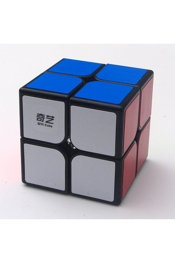 Choice-Black [ecube] Qiyi Qidi 2x2 Professionalspeed Cube Beginner Educational Toys Puzzle Magic Cube Stick 1