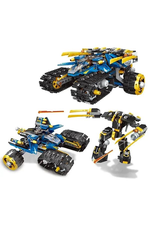 Choice-No Original Box 576pcs 576pcs Technical Ninja Thunder Raider Mechanical Warrior Robot Mecha Building 1
