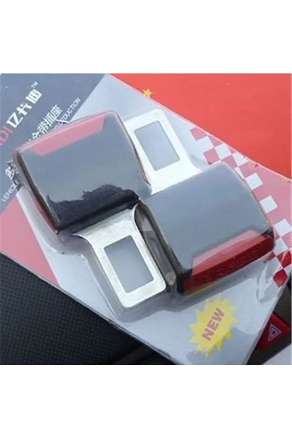 Choice-2 PCS Car Seat Belt Clip Extender Safety Seatbelt Lock Buckle Plug Thick Insert Socket Extender S... 1