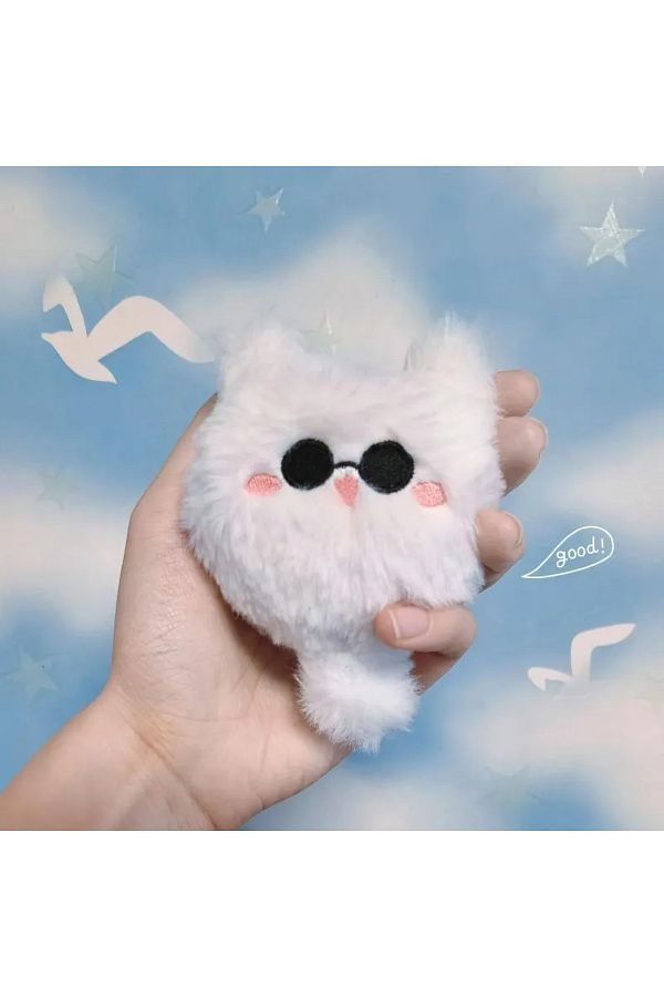 Choice-Kawaii Jujutsu Kaisen Gojo Satoru Cats Plush Pendant Anime Cute Cartoon Cat Ball Embroidery Bag A... 1