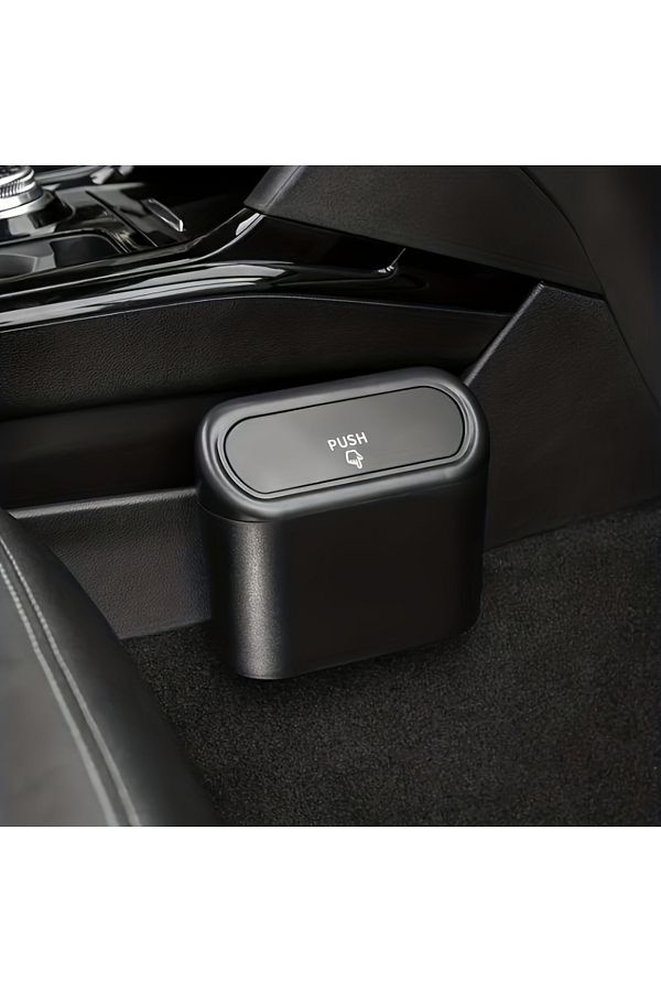 Choice-1pc 1pc Car Trash Can - Mini Garbage Bin And Organizer For Clean And Tidy Car Interiors 1