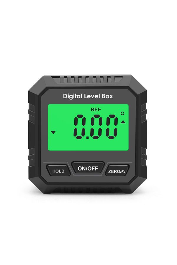 JUANJUAN-Balck B Digital Protractor 4*90° Electronic Inclinometer Backlight Level Box With Magnetic Base Angl 1