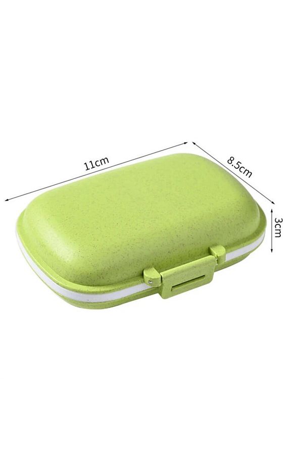 Choice-Green Medicine Vitamin Supplement Box Daily Travel Pill Case Organizer 1