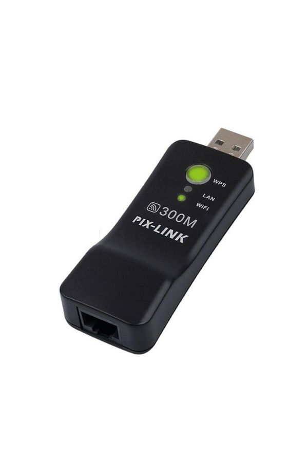Choice-Pixlink Wireless Usb Universal 300mbps Wifi Adapter Rj-45 Port Ethernet Network Bridge Repeater C... 1