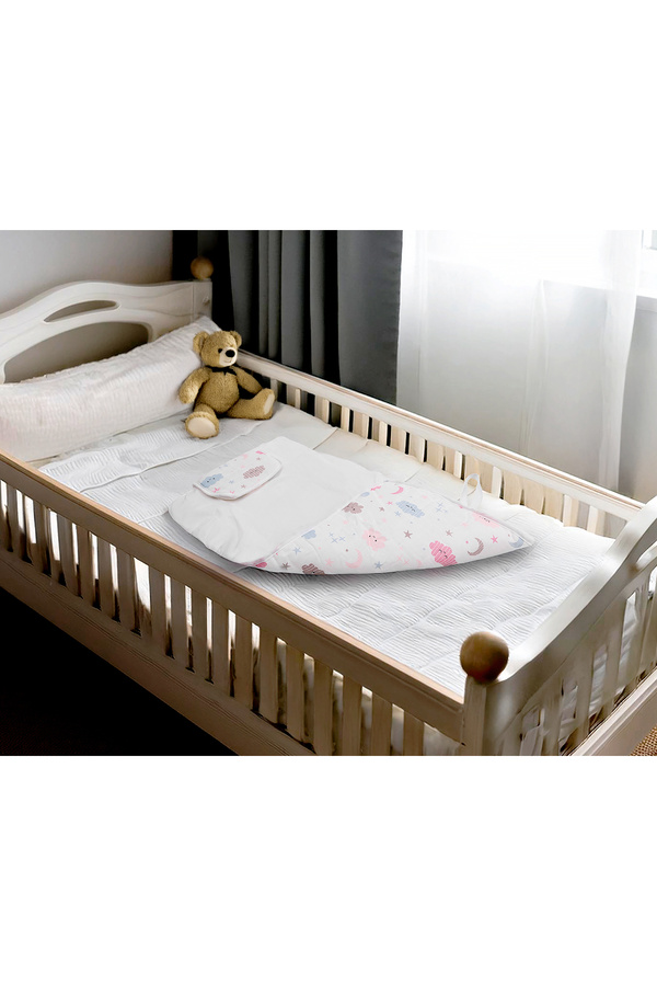 zenginhome MÜSLİN KIZ BEBEK ALT AÇMA MİNDERİ, BAKIM PEDİ