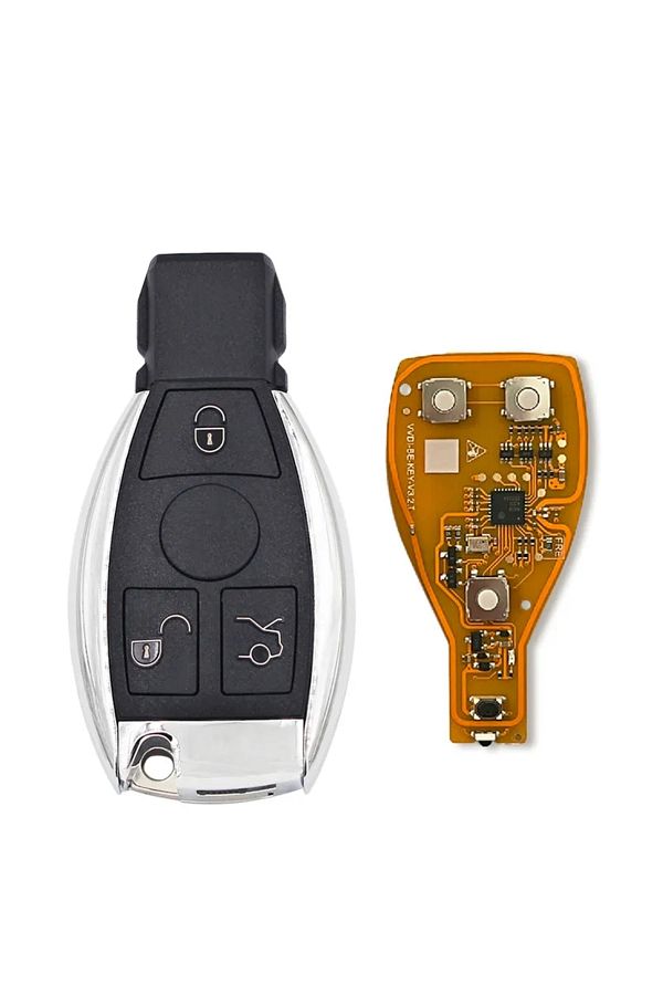 Choice-1pcs 3b And Pcb No Token 2/3/4 Buttons Xhorse Vvdi Be Key Pro Xnbz01en For Mercedes Benz V3.2 Pcb Re 1