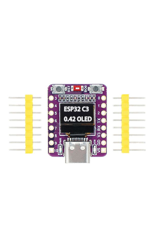 Choice-ESP32-C3 OLED development board with 0.42 inch OLED module ceramic antenna ESP32 supermini develo... 1