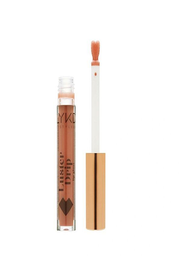 lykd-Luster Drip Gloss Lip Gloss Liquid Lip Gloss Colored Applicator Heart Shape 1