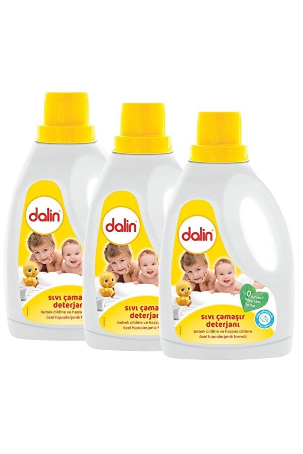 Dalin SIVI ÇAMAŞIR DETERJANI 1500 ML 3 ADET